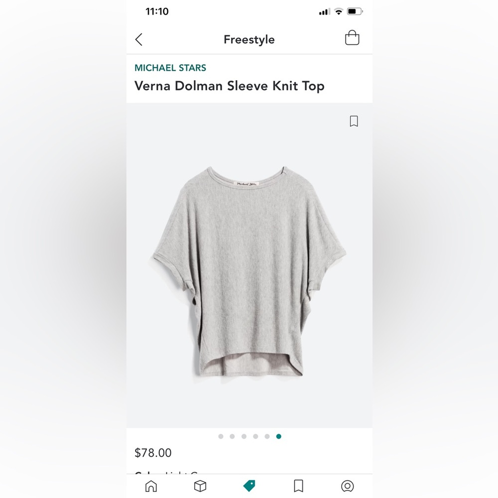 Michael Stars - Verna Dolman Sleeve Knit Top